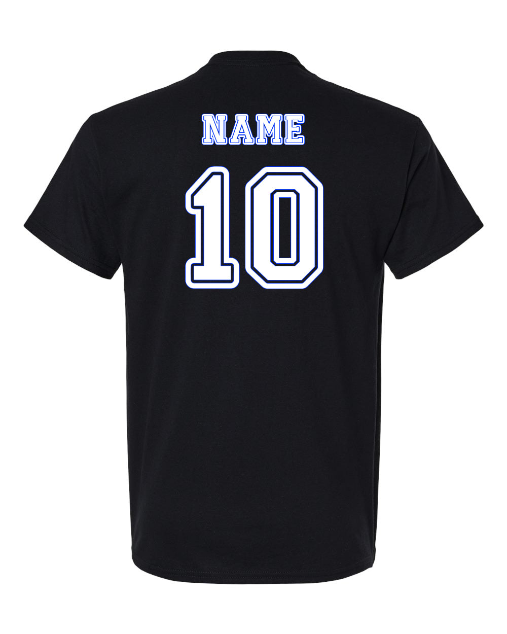 PERSONALIZE any SHIRT, HOODIE, or SWEATSHIRT WITH YOUR PLAYERS INFO ON THE BACK